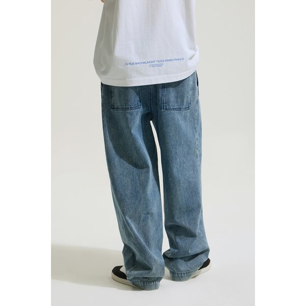 [여주점] [이로] 남성 Azure 밴딩 데님 팬츠 IQPDS25702BUL