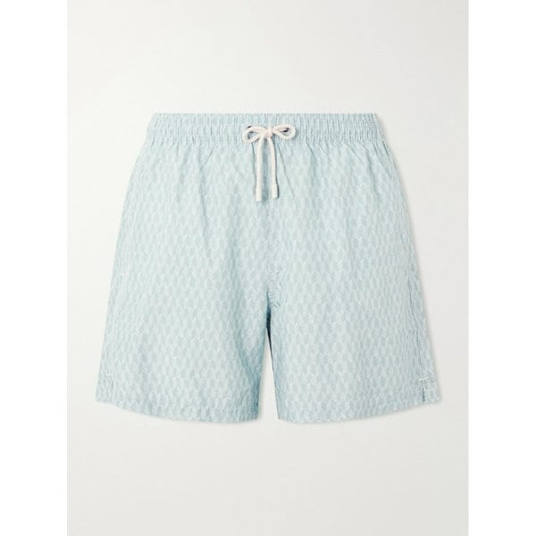 스트레이트 레그 미드 렝스 프린트 스윔 쇼츠 46376663163067493