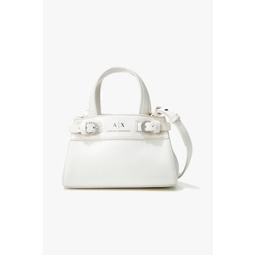 ARMANI EXCHANGE AX여성 사이드 버클 스몰 쇼퍼백A424170018크림