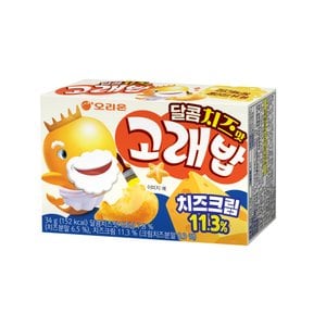  오리온 고래밥 달콤치즈맛 1P 34g