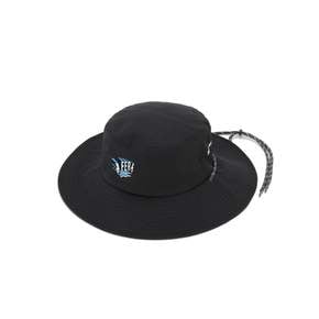 U FR 3D LOGO POINT BUCKET HAT 블랙 EVR LS1YJF7U BK