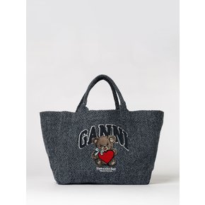 블루 테디 자수 (Blue Teddy-Embroidered) 토트백 SS26 B2110041 077 7187832