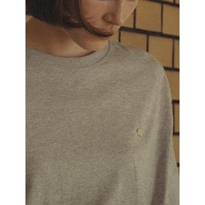 Soft modal blend T-shirt_Gray