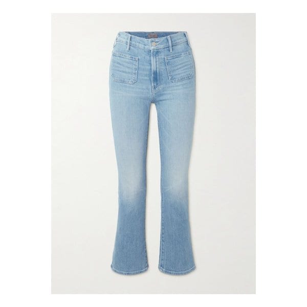 허슬러 패치 포켓 앵클 하이 부츠컷 진 라이트 데님 1647597357980976