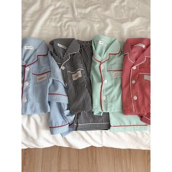 씨엘드마망 홈무드 파자마 상하 set (Kids-Adult)