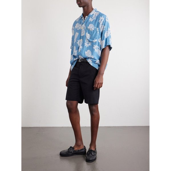 레미 릴리프 프린트 우븐 셔츠 46376663163074112