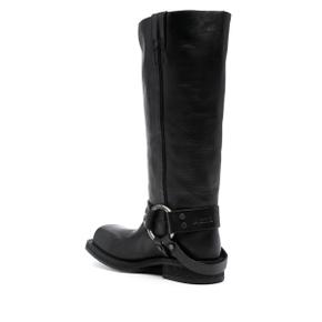 아크네 스튜디오 Long Boots AD0683900 Black