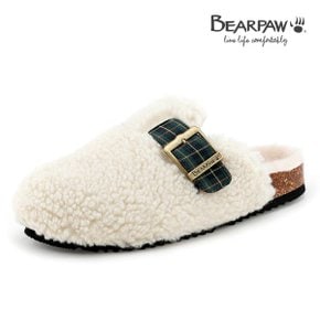 [베어파우(BEARPAW)] BELLE 아이보리 울 슬리퍼 K917030ND-W