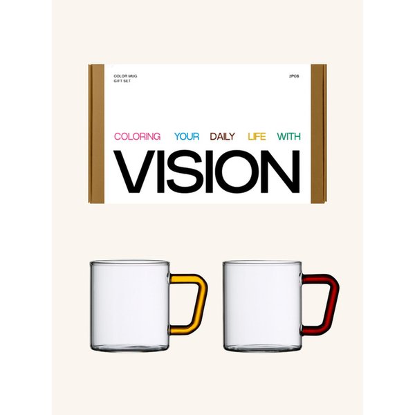 컬러머그컵W 305ml 선물세트(2P)