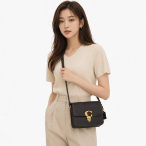 GLOVETANNED 스튜디오 숄더백 C6641 B4BK 1694183 B4BK