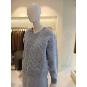 [여주점] 씨씨콜렉트 케이블브이넥풀오버 C244ksk039