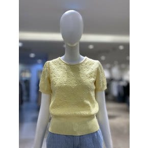 입체플라워짜임크롭니트 YK5MP618 [P003562757]