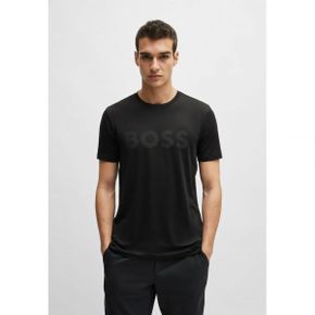 4646247 BOSS ACTIVE - Print T-shirt black one 77743336