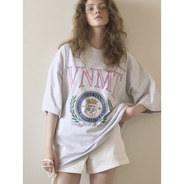 바니쉬먼트 VNMT tennis club t-shirt_light gray