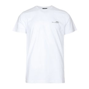 24SS APC 아페쎄 반팔 티셔츠 아이템 로고 남성 화이트 COFBT H26904 AAB