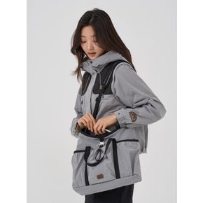 립스탑 스트링 포켓 숄더백 (BE5AAB02U) - 2 Color