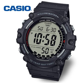 카시오 [정품] CASIO 카시오 AE-1500WH-1A 10년전지 방수 전자 군인시계