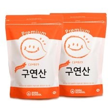 소다스쿨 프리미엄 구연산 1kg 2개