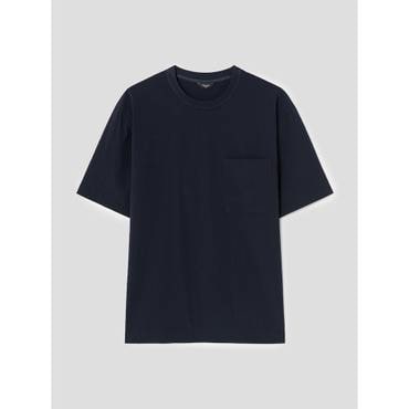 갤럭시라이프스타일 [三無衣服] 스트레치 기능성 라운드 티셔츠  네이비 (GC5342S16R)