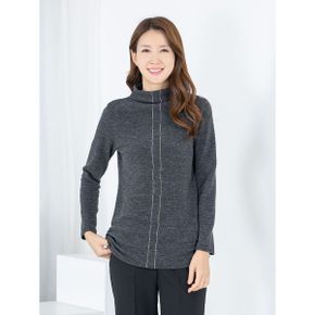 엄마옷 티셔츠 폴라 긴팔 셔링 롱티 MQG129612 마담 미시 중년여성 빅사이즈 할.._P439176973