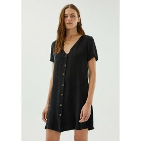 4621159 System Action Day dress - black
