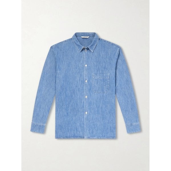 어 카인드 오브 가이즈 구스토 코튼 블렌드 데님 셔츠 46376663162995914