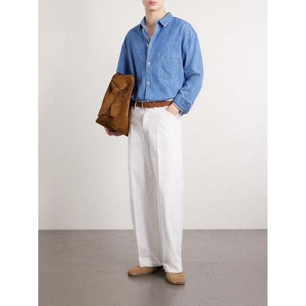 어 카인드 오브 가이즈 구스토 코튼 블렌드 데님 셔츠 46376663162995914