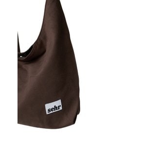 Suede Hobo Bag (Dark Brown)