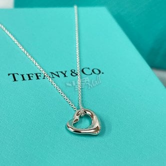 TIFFANY&CO 티파니앤코 엘사 퍼레티 오픈 하트 펜던트 목걸이 11/16/22mm TIFFANY OPEN HEART PENDANT