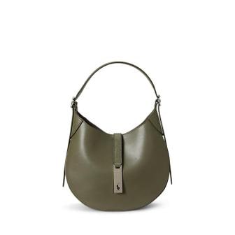 폴로 랄프 로렌 여성 폴로 ID 레더 스몰 숄더백(WAPOBAG02V20217300)