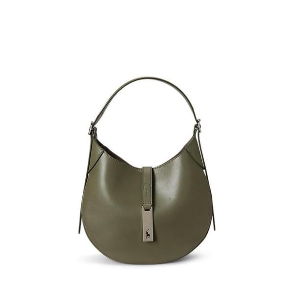 여성 폴로 ID 레더 스몰 숄더백(WAPOBAG02V20217300)