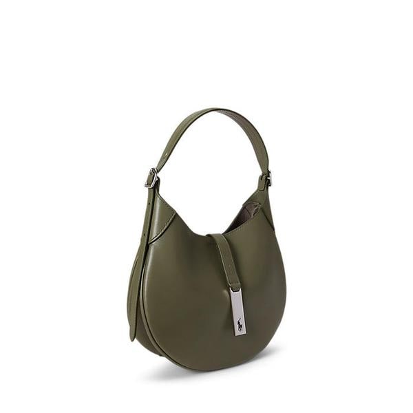 여성 폴로 ID 레더 스몰 숄더백(WAPOBAG02V20217300)