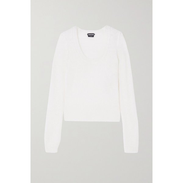 Mohair-blend Sweater 오프 화이트