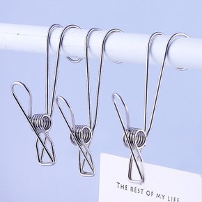 다용도 스텐 후크집게 5p