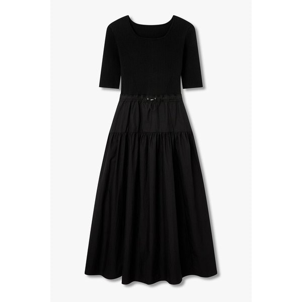 [파주점] 니트 우븐 믹스 원피스 7126237508