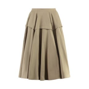 Midi skirt 771700VA5Y0_9733 Sand