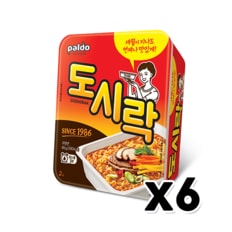 팔도 도시락 소컵 86g x 6개