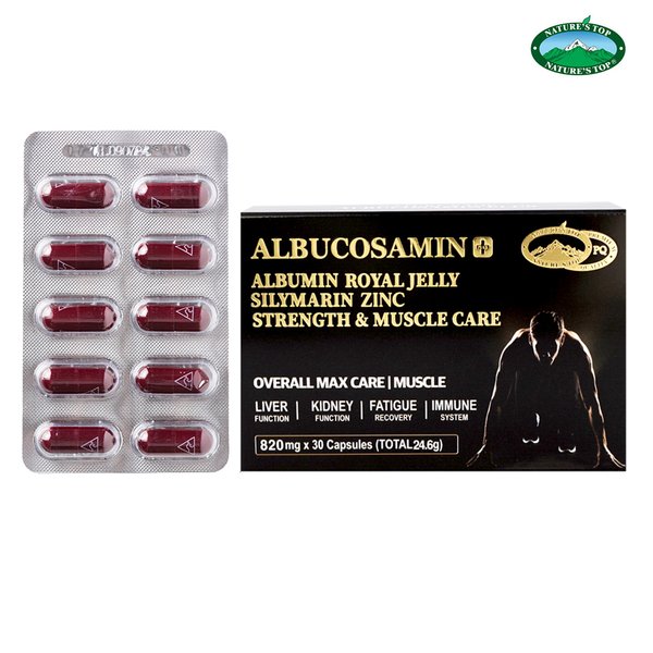 네이쳐스탑 호주 알부코사놀 플러스 30캡슐 알부민+폴리코사놀