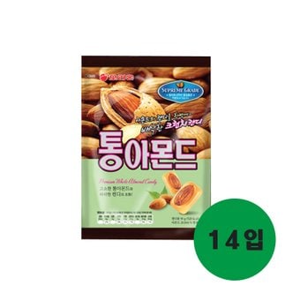  오리온 통아몬드 캔디 90g 14입