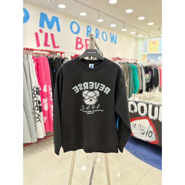 [여주점] 리버스베어패치맨투맨 JHZK22101