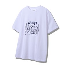 24S/S 지프 캠핑 그래픽 전략 티셔츠 JP2TSU594