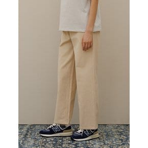 Rohan semi wide cotton pants_Beige