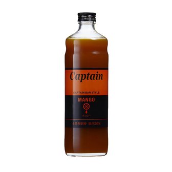  일본 Captain 캡틴 망고 칵테일 시럽 600ml