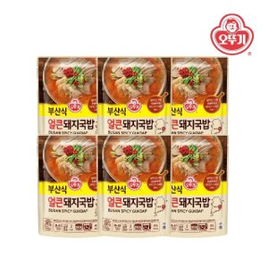  [오뚜기] 부산식 얼큰돼지국밥 500g x 6개