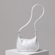 HALF MOON BAG WHITE