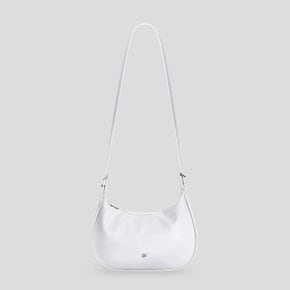 HALF MOON BAG WHITE