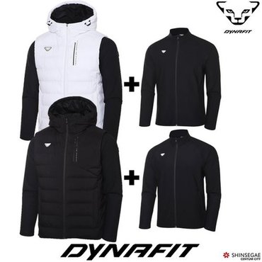 다이나핏 YMW23156[다이나핏]남성 베이트 패딩 베스트+니트 풀집업 3IN1 세트 자켓(기존가 339,000원)