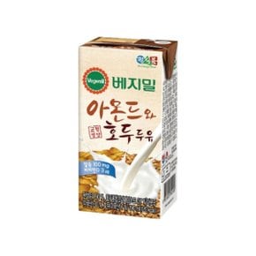 정식품 베지밀 아몬드와 호두 두유 190ml 24개