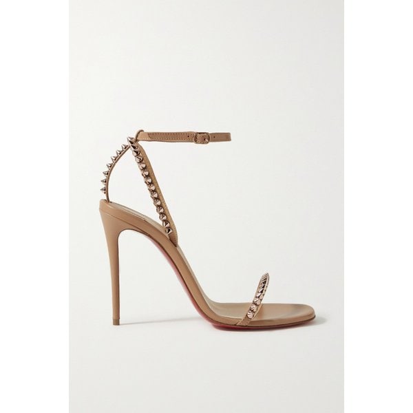 So Me 100 스터드 가죽 샌들 36856120585577542