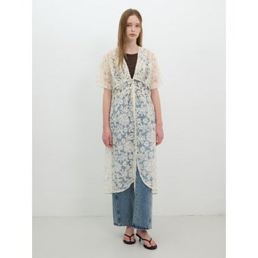올리브데올리브 [On-line exclusive] 자수 레이스 로브 OH5MO595
